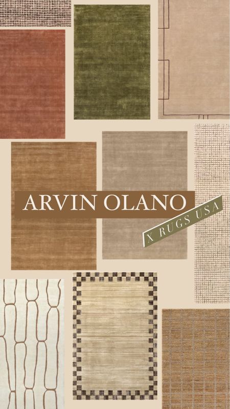My favorite picks from Arvin Olano x Rugs USA new drop! 

#LTKstyletip #LTKhome