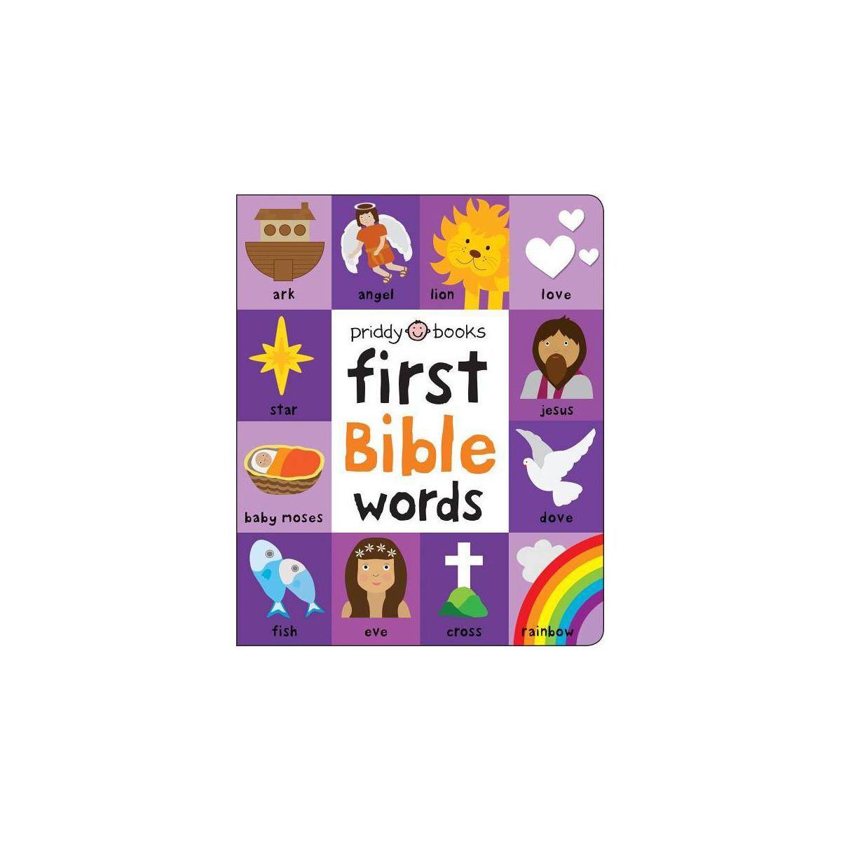 First 100 Bible Words Padded - By Roger Priddy ( Board Book ) | Target