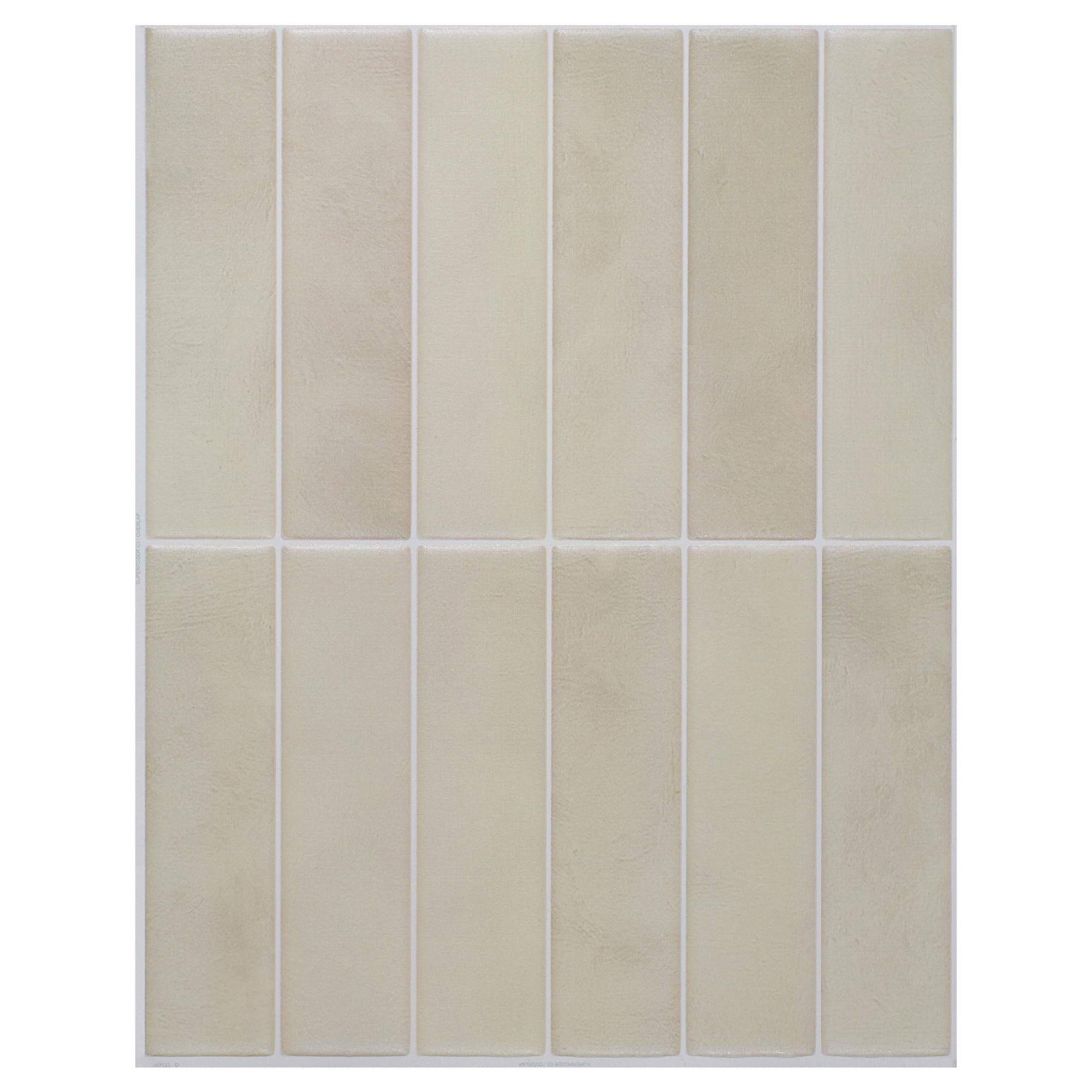 SMART TILES Peel and Stick Backsplash - 5 Sheets of 11.87" x 9" - 3D Adhesive Peel and Stick Tile... | Amazon (US)
