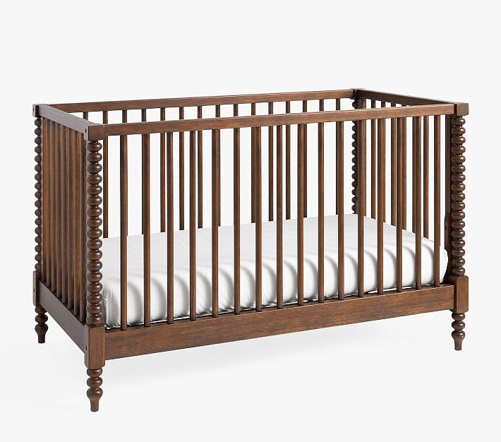 Chris Loves Julia Turned Wood Convertible Crib | Pottery Barn Kids