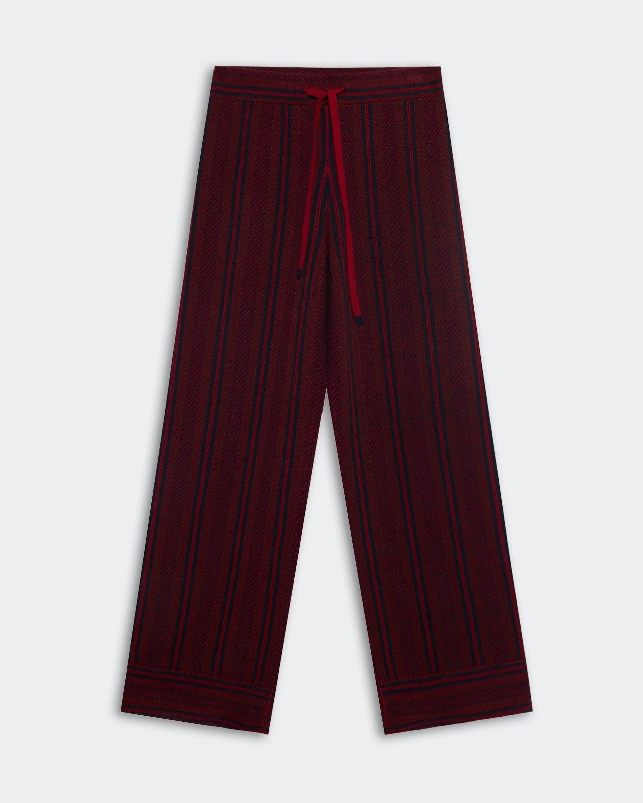Stripe Lounge Pant - Ruby Combo | Guest In Residence