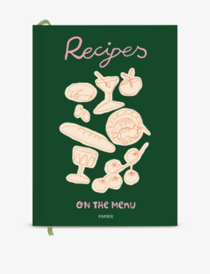 Al Fresco Recipe card notebook 15.3cm x 21.5cm | Selfridges