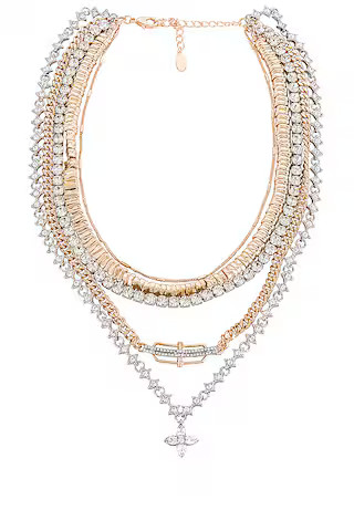 8 Other Reasons Camilla Layered Necklace in Two Tone from Revolve.com | Revolve Clothing (Global)