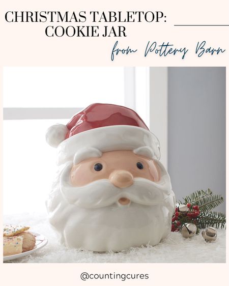 This Santa Claus Cookie Jar is just perfect for a Winter Wonderland theme for your Kitchen!

#ChristmasDecor #SantaClausDecor #HolidayDecor #ChristmasTablescape

#LTKhome #LTKfamily #LTKHoliday