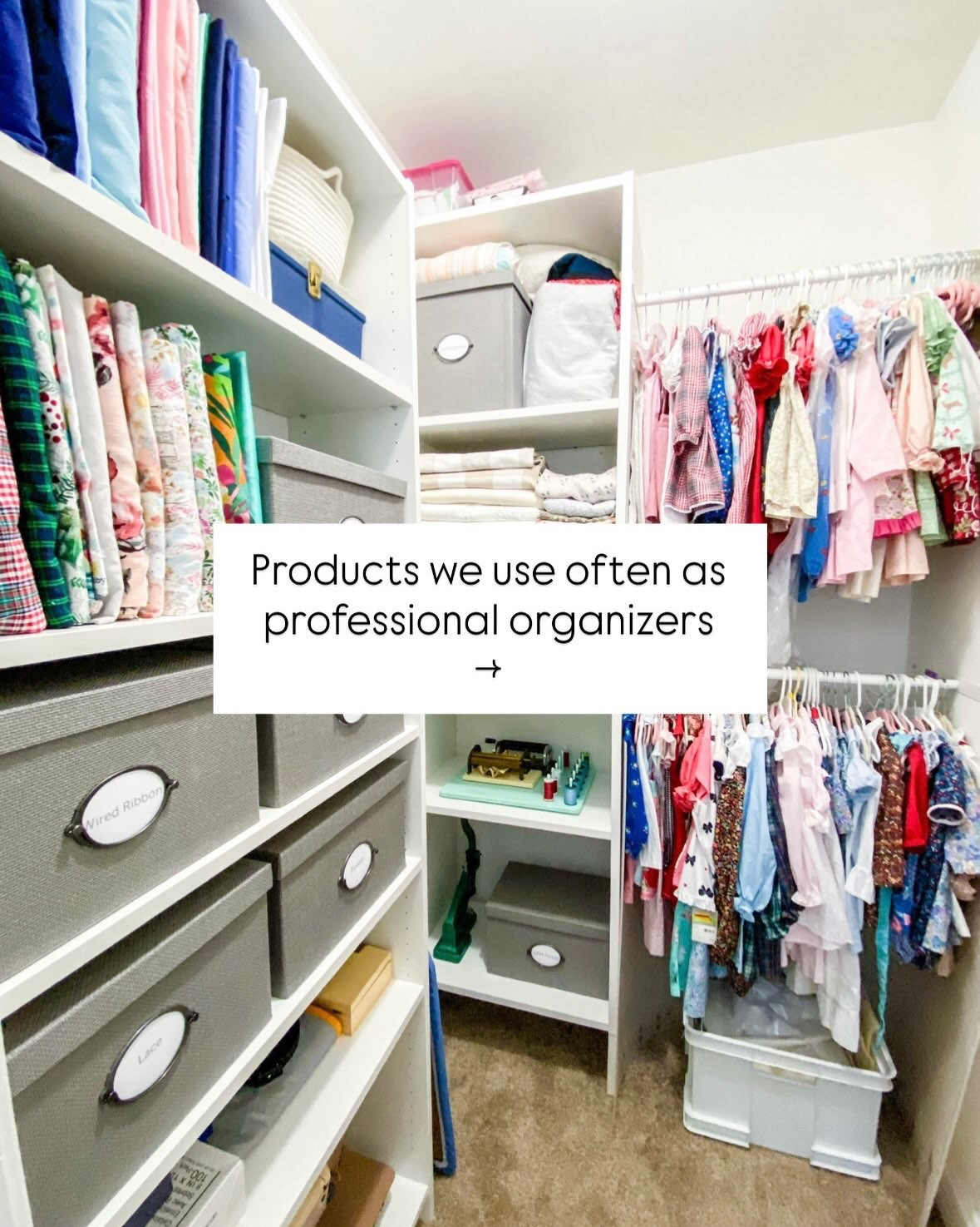 All the products we use to keep our homes looking organized, from two professional organizers! Use the link in our bio to shop!
