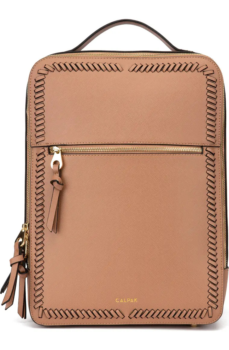 Kaya Faux Leather Laptop Backpack | Nordstrom
