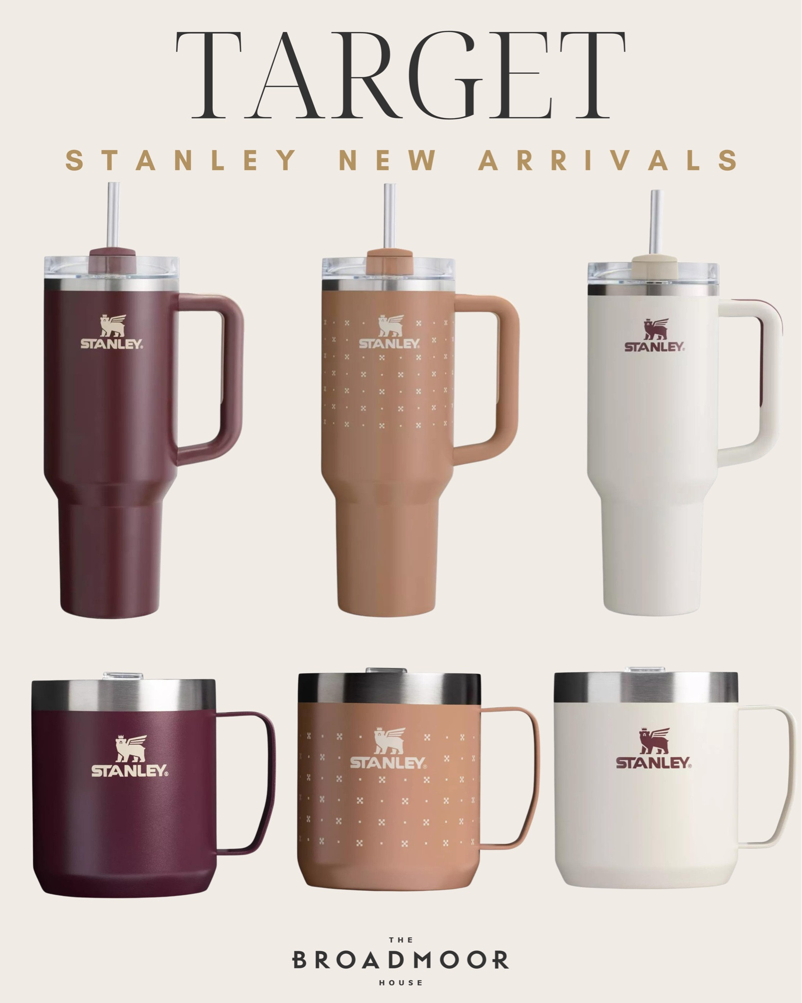 New Stanley arrivals at target!



Stanley, Stanley for target, Stanley tumbler, Stanley quencher 

#LTKStyleTip #LTKActive #LTKSeasonal