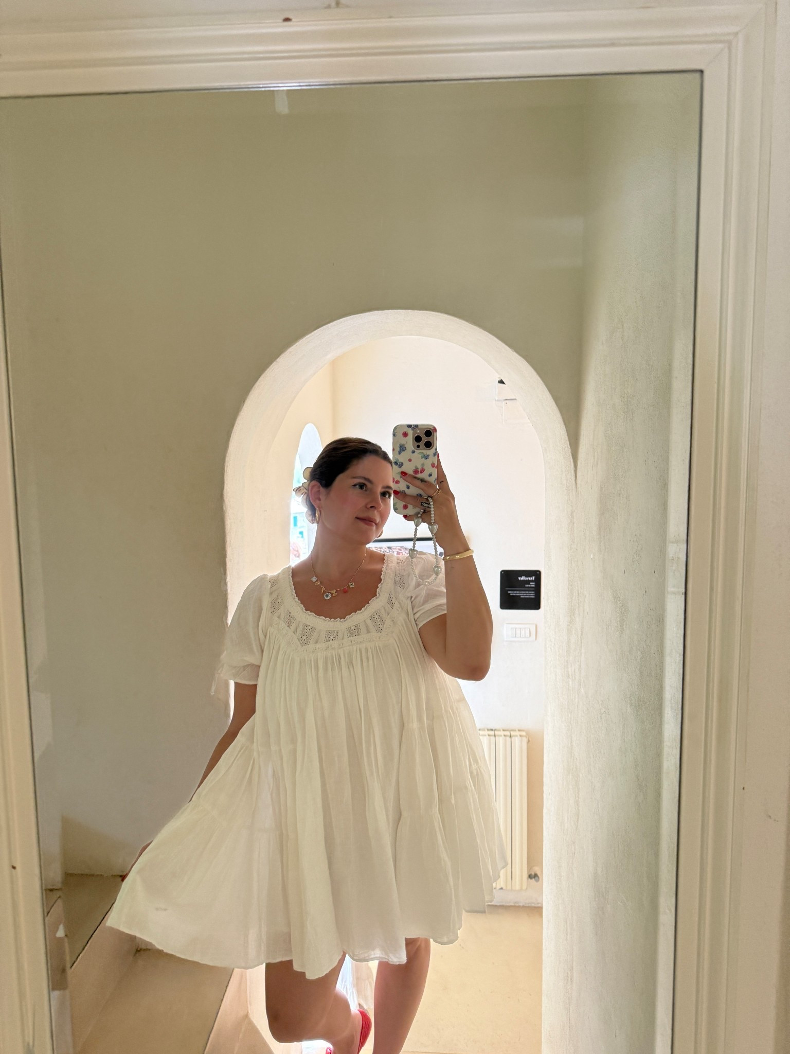 Dillards free people white dress size L short sleeve mini dress 

#LTKMidsize #LTKFindsUnder100 #LTKStyleTip