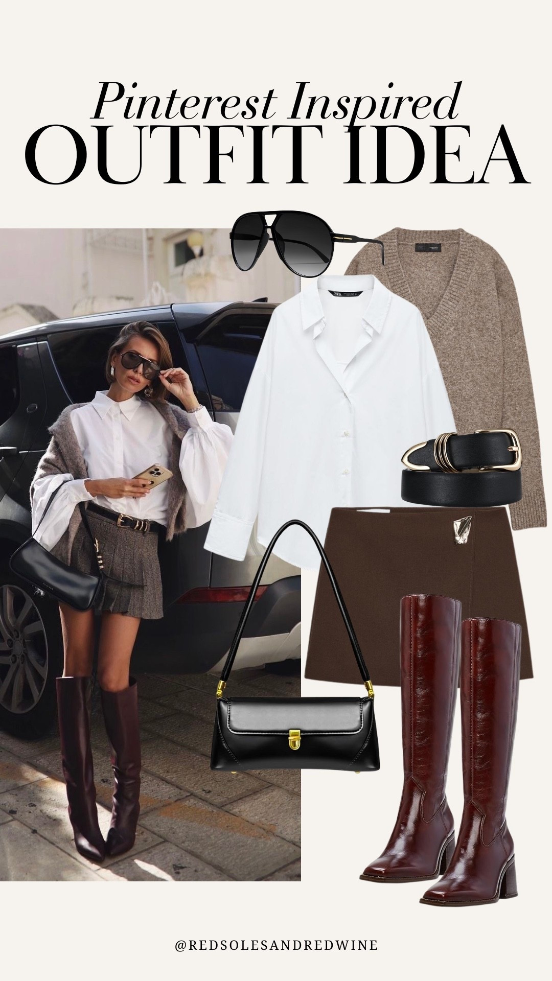 Pinterest inspired outfit idea! Fall outfit, fall style, outfit inspiration, Zara finds, Amazon finds

#LTKItBag #LTKStyleTip #LTKShoeCrush