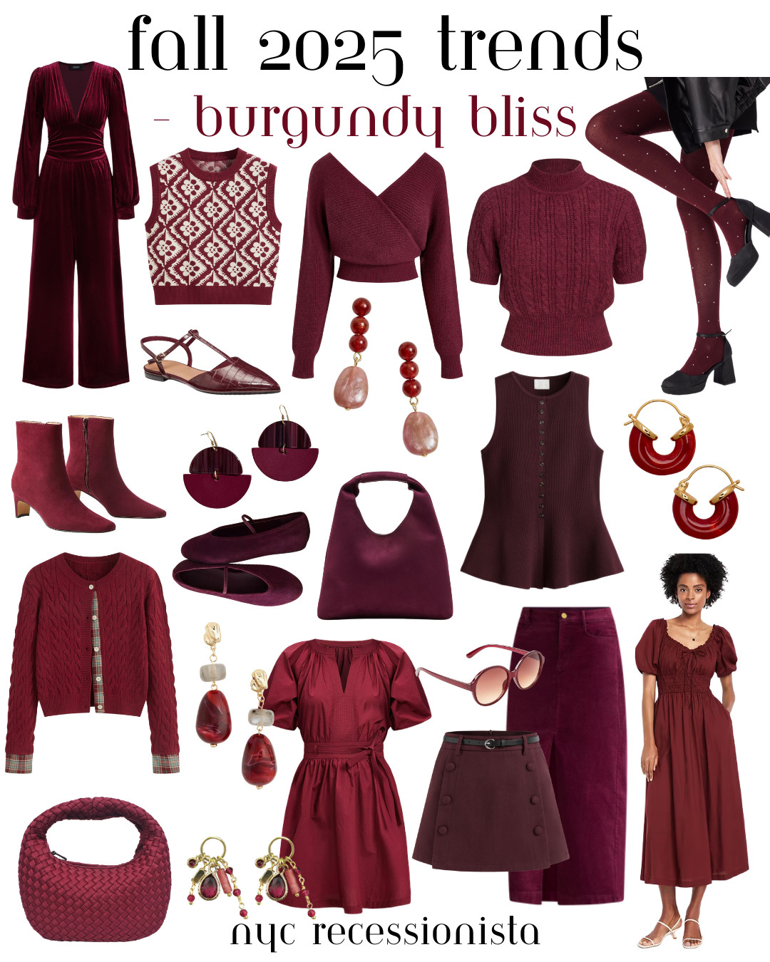 Burgundy is a big trend for fall -- sharing some of my favorite affordable pieces here!  

 #LTKSeasonal #LTKFindsUnder100 #LTKStyleTip