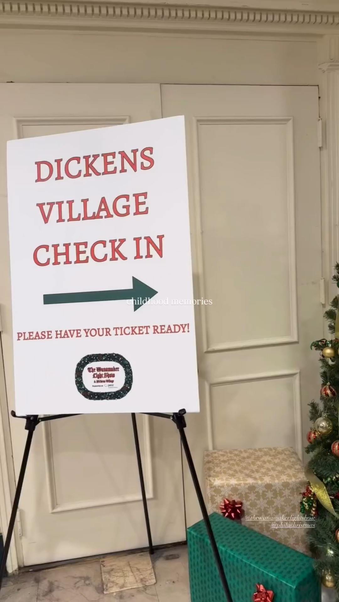 childhood memories  @thewanamakerlightshow 
@philachristmas

#LTKHoliday #LTKdayinmylife #LTKootd