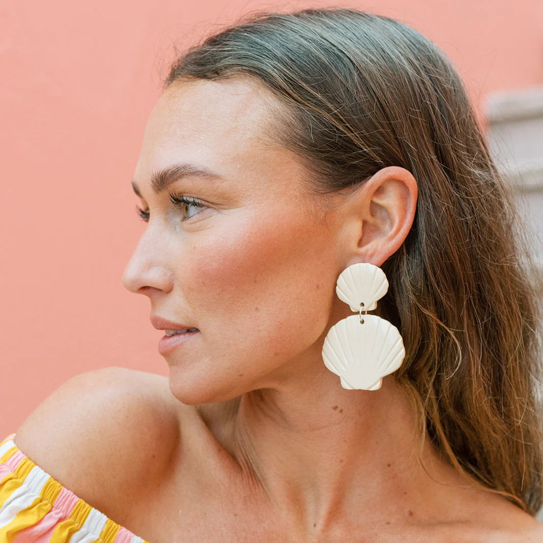 Double Shell Dangles | Sunshine Tienda