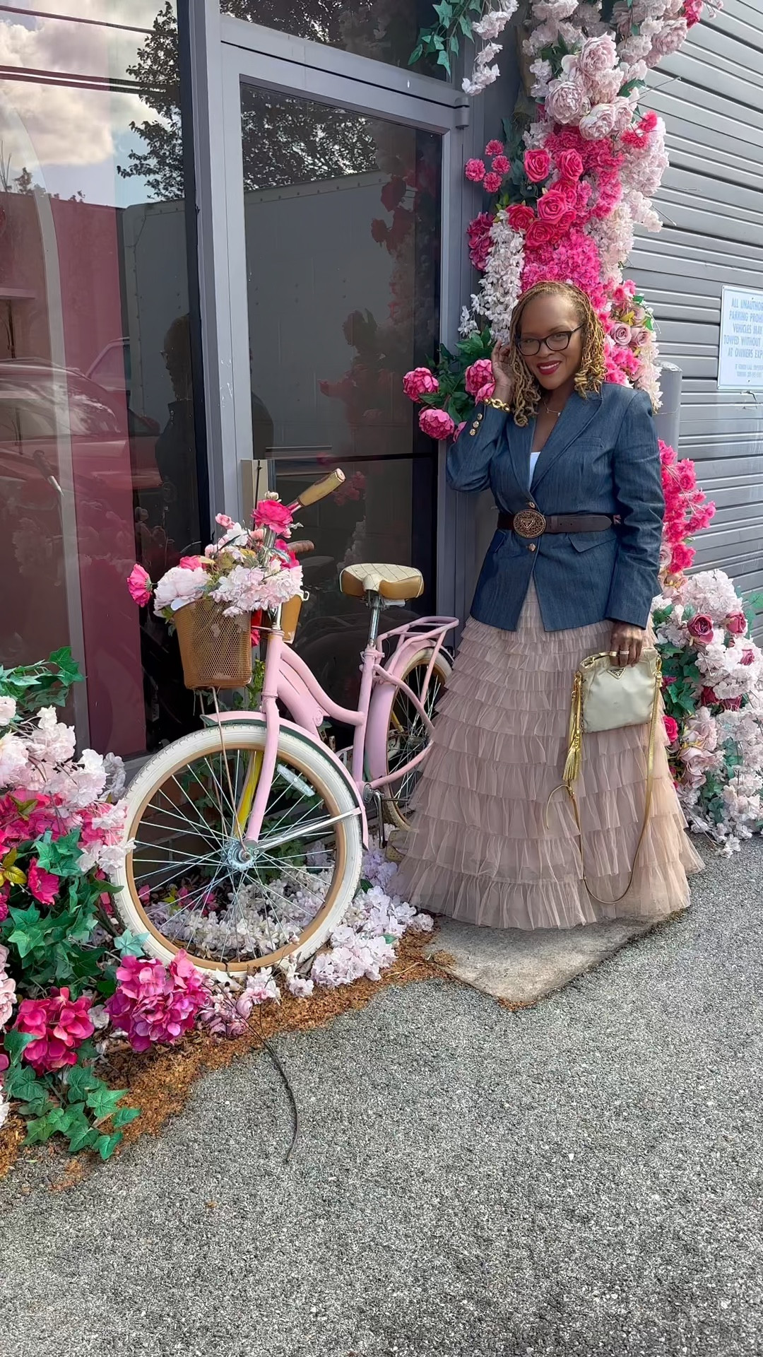 Sunday vibes denim, blazer, and leopard sneakers with a tulle skirt

#LTKMidsize #LTKMothersDay