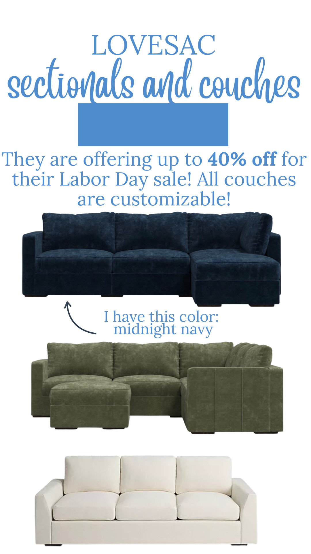 LoveSac sectionals and couches 

 #LTKSeasonal #LTKHome #LTKSaleAlert