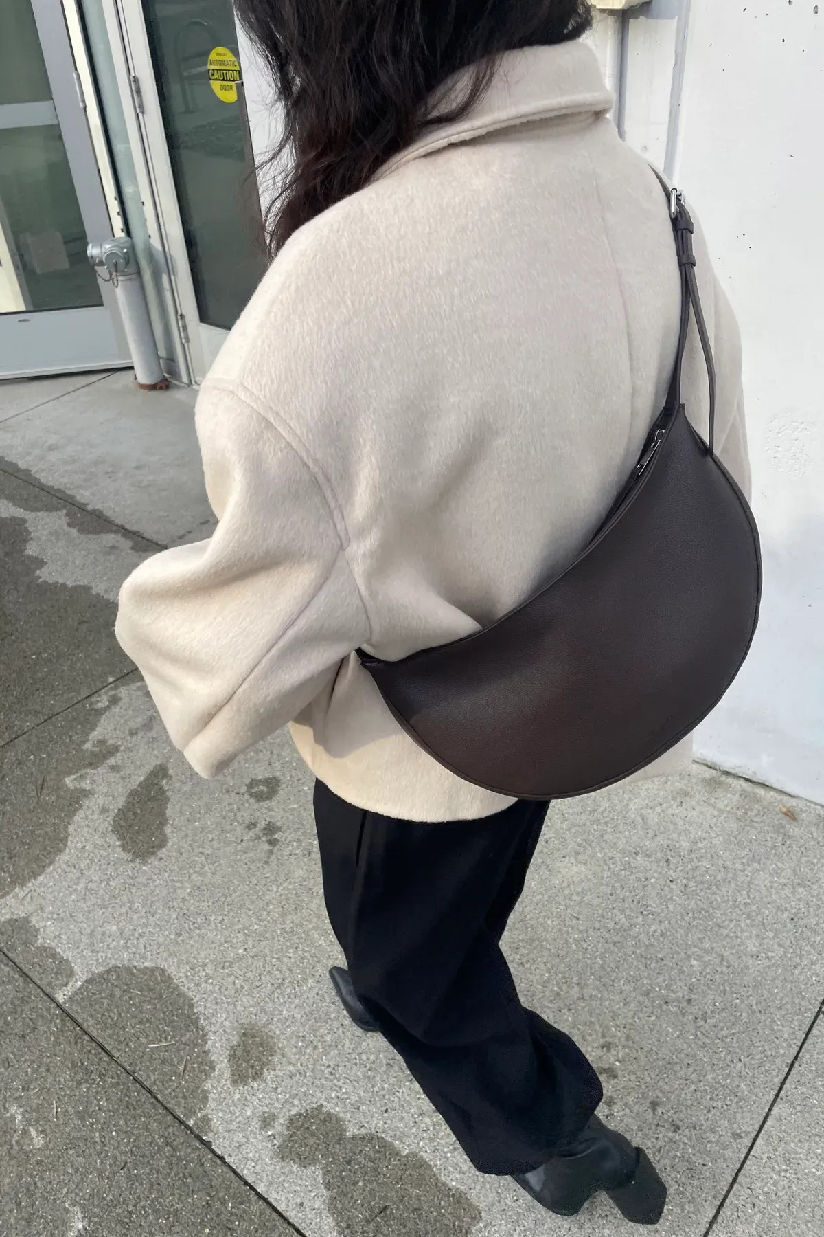 VEGAN LEATHER SLING BAG | OAK + FORT