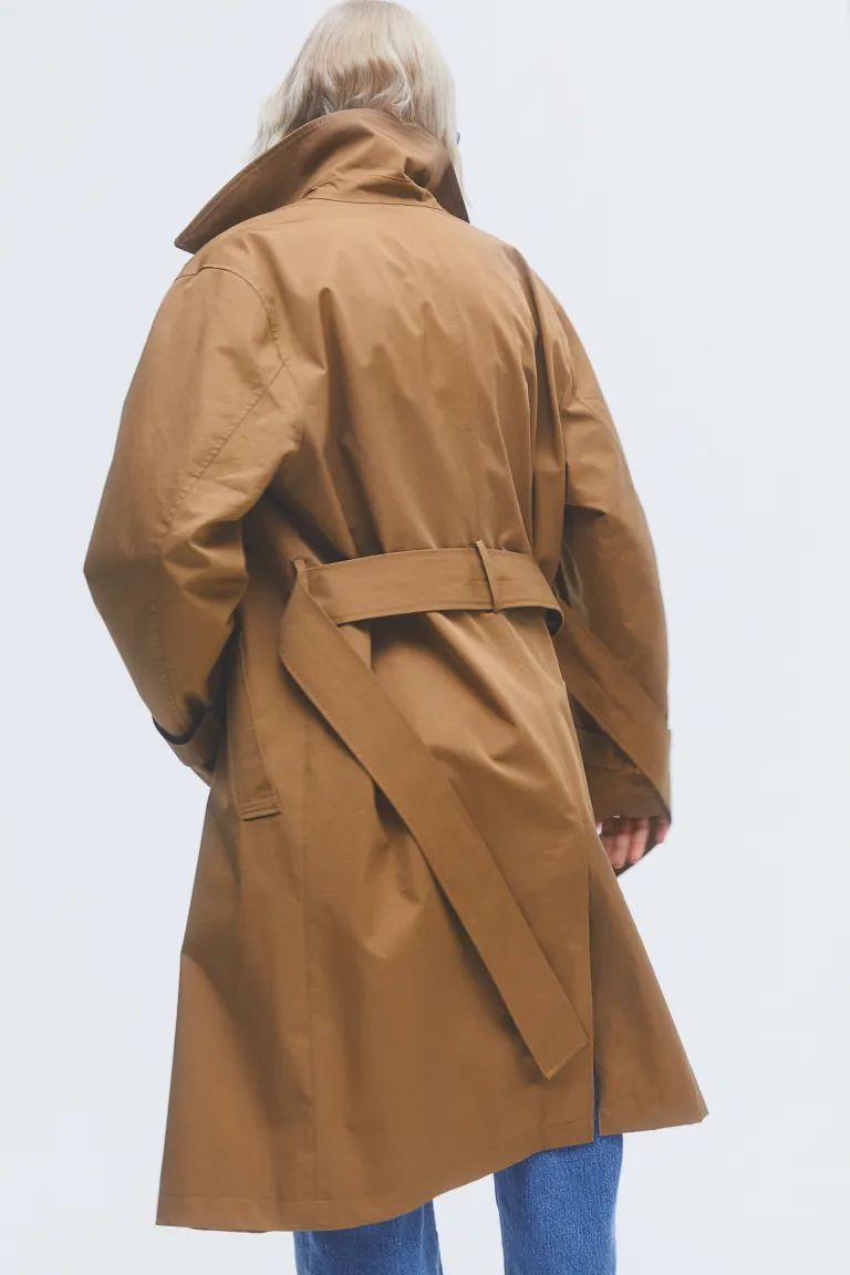 Double-breasted trenchcoat | H&M (UK, MY, IN, SG, PH, TW, HK)