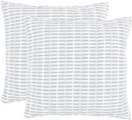 KAF Home Pleated Please Pillow Cover 20 x 20-inch 100-Percent Cotton | Set of 2 Pillow Covers (At... | Amazon (US)