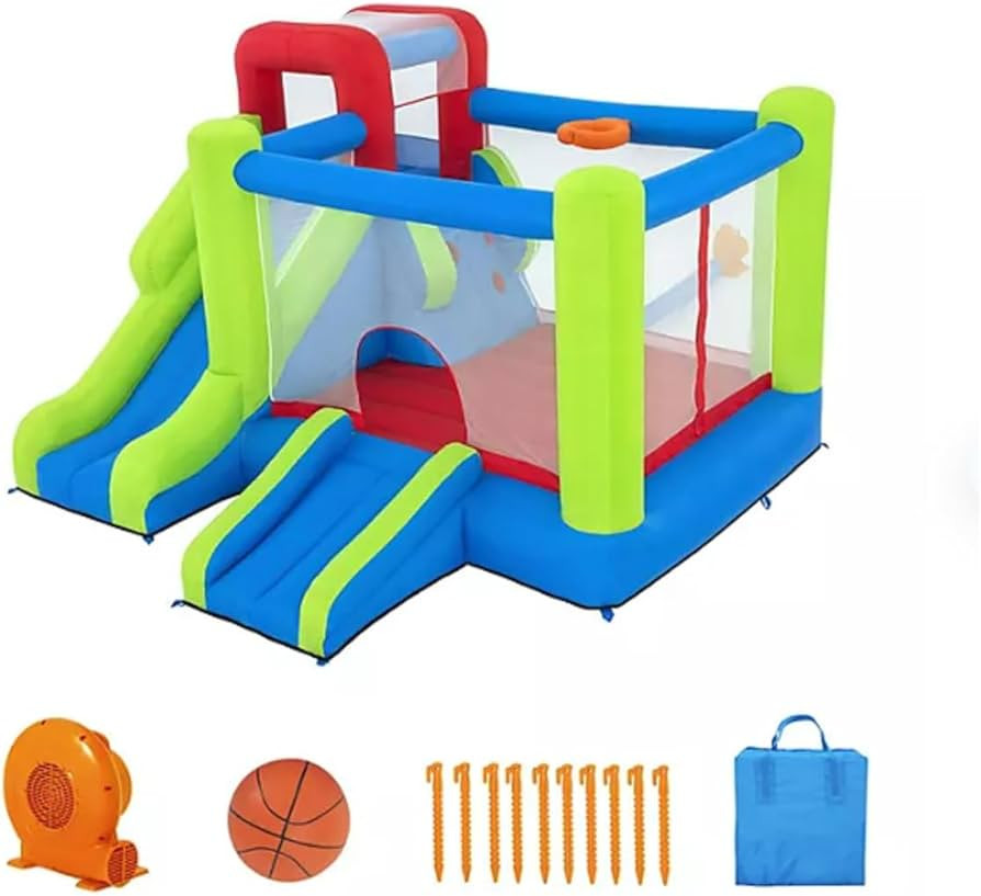 Bestway H2OGO! Wonder Hoops Kids Inflatable Mega Bounce Park | Amazon (US)