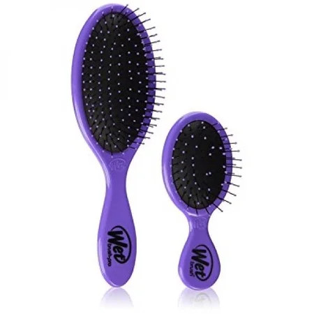 Wet Brush Detangler and Squirt Hair Brush Combo Purple | Walmart (US)