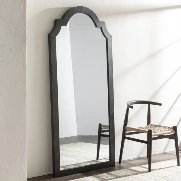 Priyansh Arch Wood Wall Mirror | Wayfair North America