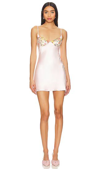 Roothe Mini Dress in Blush | Revolve Clothing (Global)