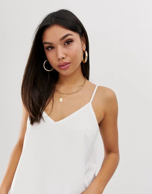 ASOS DESIGN eco swing cami with double layer | ASOS US