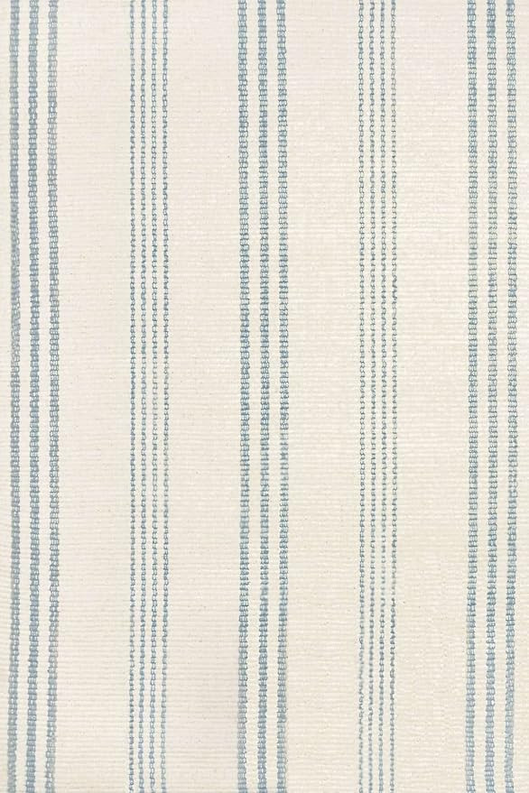 Dash and Albert Swedish Stripe Cotton Area Rug - 6' x 9' Blue - Striped Handwoven Accent Rug - Du... | Amazon (US)