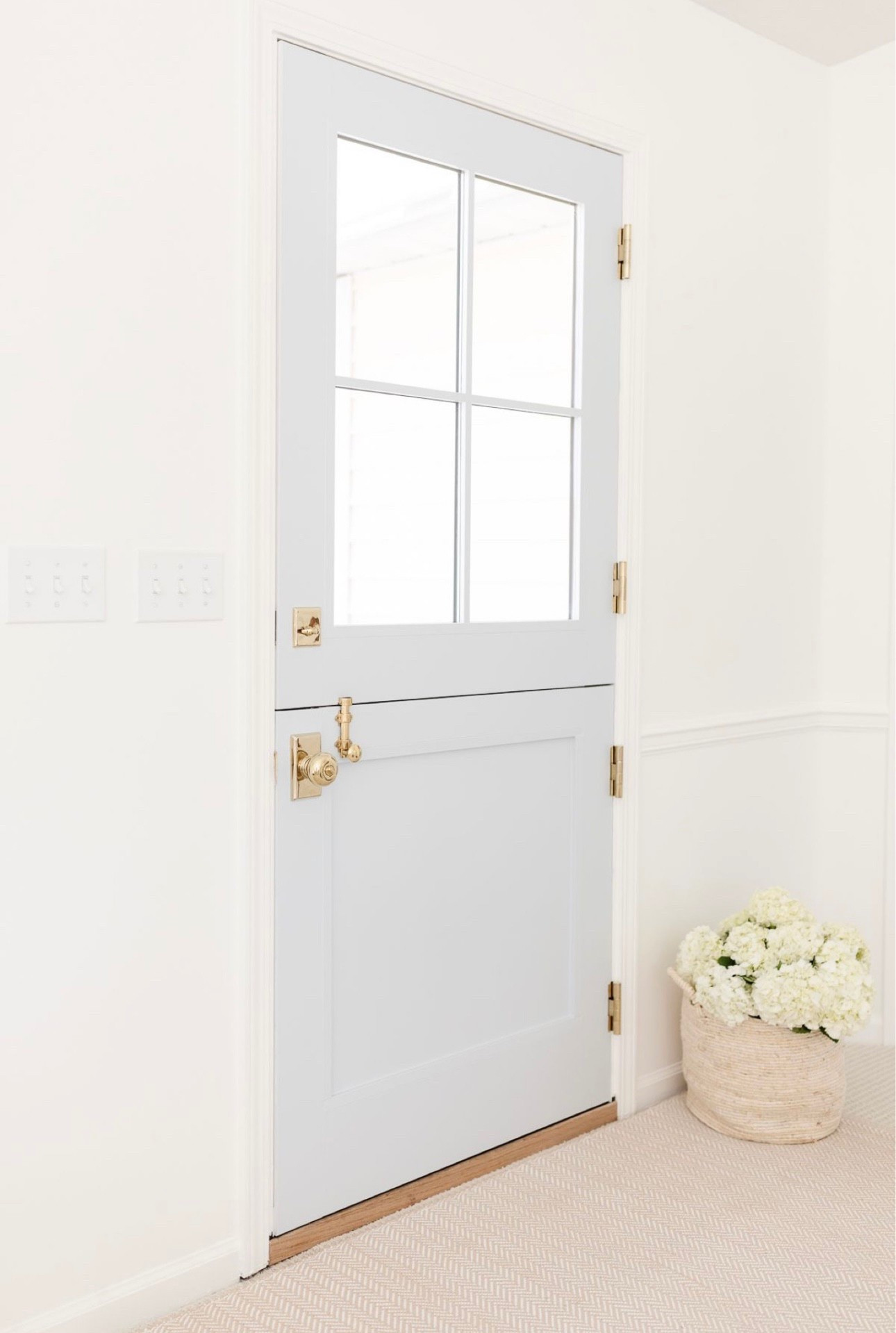 Adding a Dutch door to your home’s entry will bring instant personality, historic charm, and can even help create better airflow. What’s not to love?


#LTKHome #LTKStyleTip