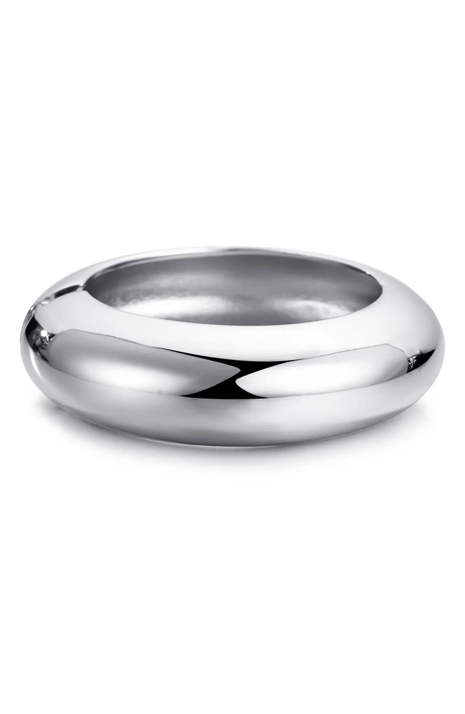 Adornia Chunky Domed Hinged Bangle Bracelet | Nordstromrack | Nordstrom Rack