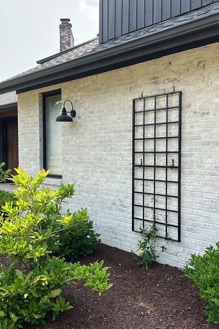 The perfect DIY for summer to add some curb appeal - Add a trellis to your home! We planted honeysuckle and can’t wait to watch it bloom! 

#LTKhome #LTKSeasonal