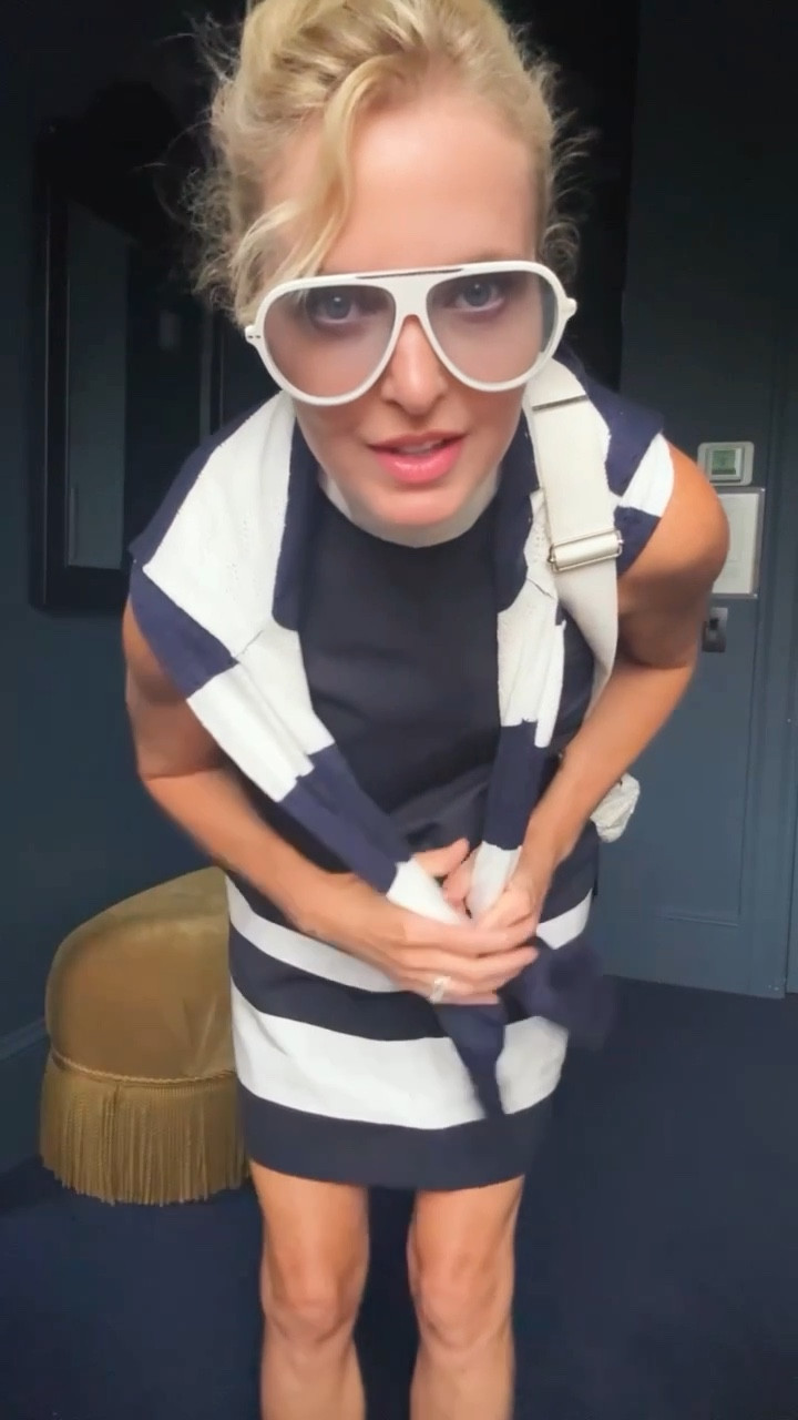 Who remembers this dress from my recent trip to Italy? 🙋🏼‍♀️ This chic mini dress is a recent favorite of mine in terms of versatility, style, and comfort. I love it so much. It’s easy to dress up or down depending on your shoes and accessories, and the tie-neck is SO elegant and lovely. The fit is also very forgiving, so it’s a really great option if you aren’t feeling great about your tummy area. The navy and white has a very nautical feel, making it perfect for a coastal getaway!

I wore this outfit to walk around downtown Newport and have dinner. You could easily dress this up even more by swapping flats for heels and the crossbody for a clutch.

~Erin xo

#LTKStyleTip #LTKParties #LTKTravel