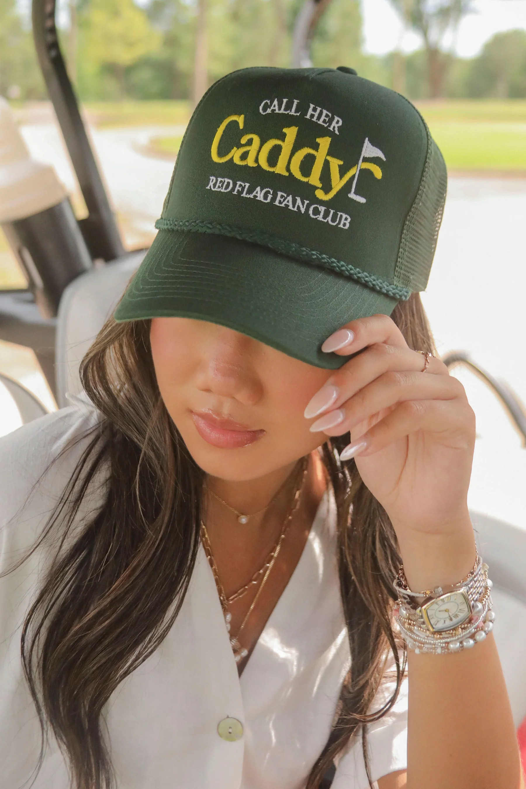 friday + saturday: call her caddy hat | RIFFRAFF