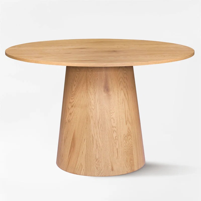 46" Fixed Pedestal Dining Table | Wayfair North America