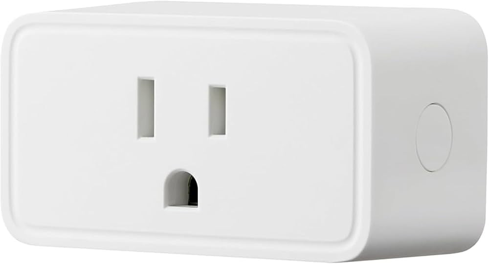 Amazon Basics Smart Plug, Works with Alexa Only, 2.4 GHz Wi-Fi, No Hub Required, 1-Pack, White | Amazon (US)