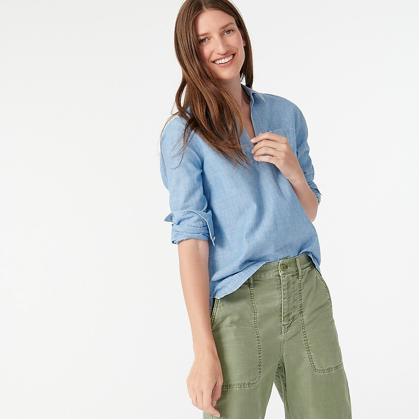 Popover Shirt | J. Crew US