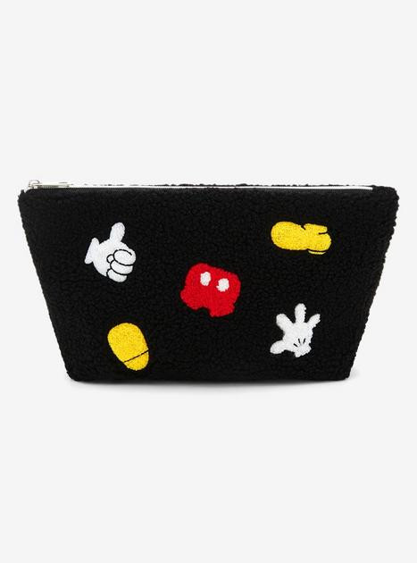 Disney Mickey Mouse Icons Sherpa Makeup Bag | BoxLunch