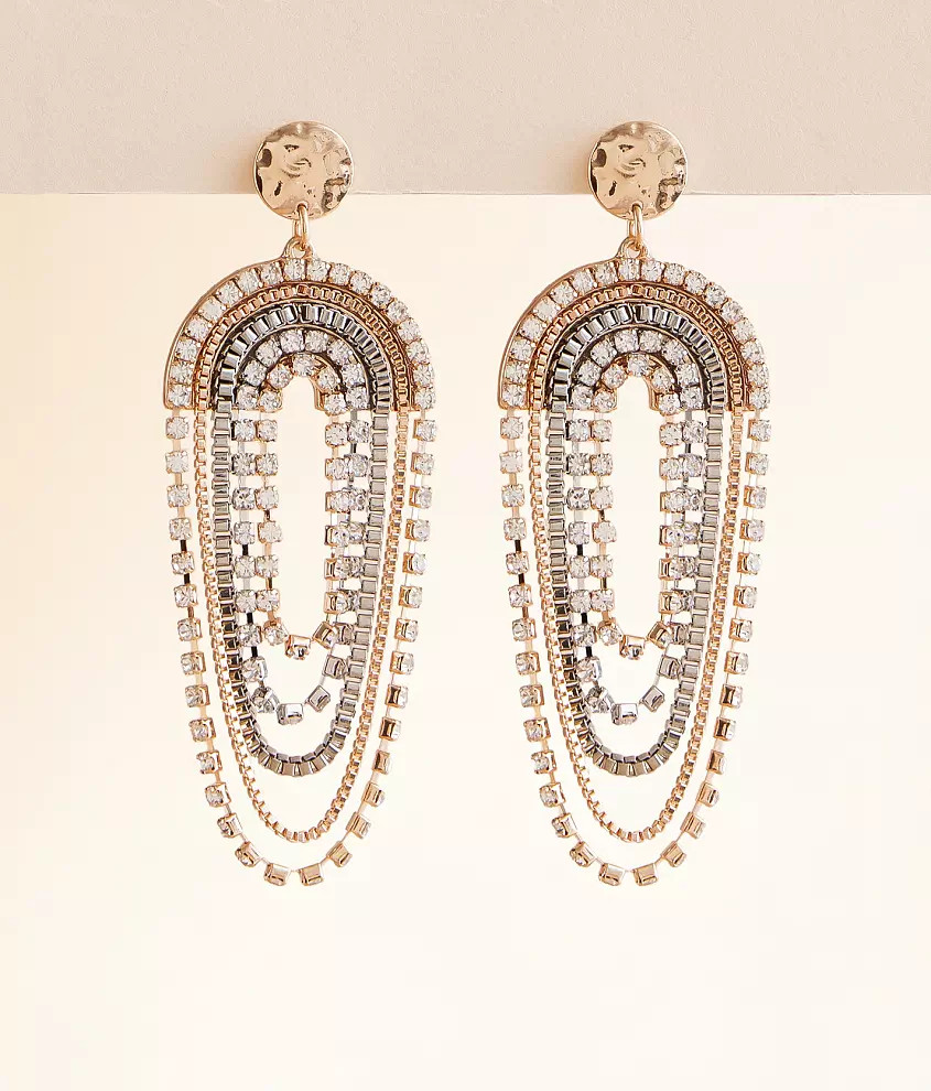 Glitz Chain Earring | Buckle