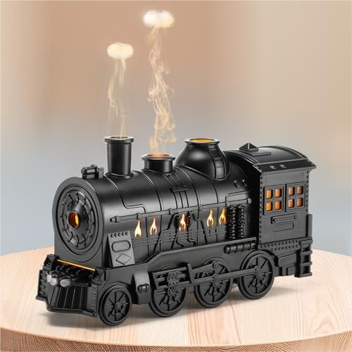 Train Diffuser 300ml, Aromatherapy Diffuser Cool Mist Ultrasonic Aroma Train Diffuser with Remote... | Amazon (US)