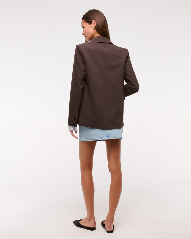 Women's Classic Suiting Blazer | Women's Coats & Jackets | Abercrombie.com | Abercrombie & Fitch (US)