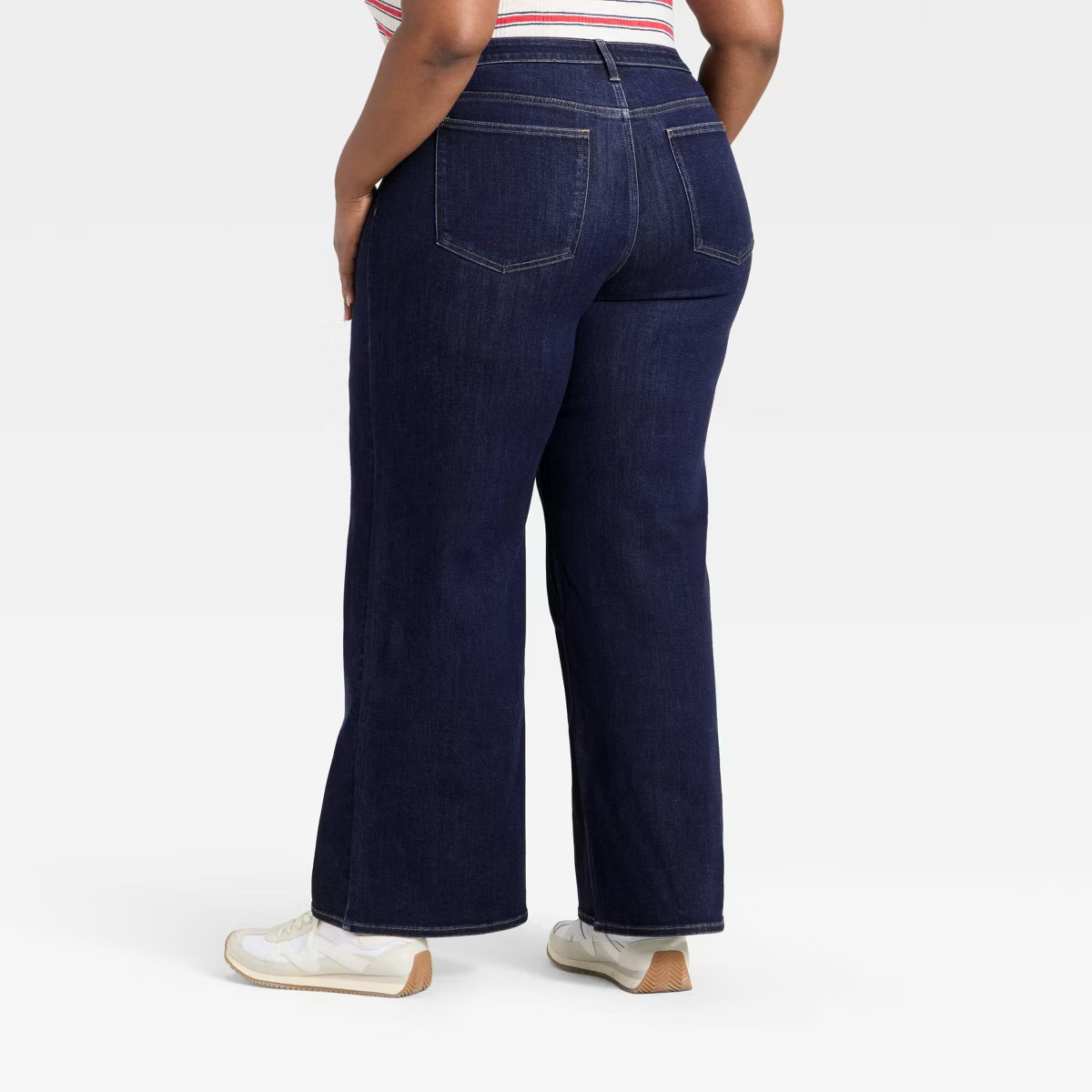 Women's High-Rise Wide Leg Jeans - Universal Thread™ Dark Wash 0 | Target