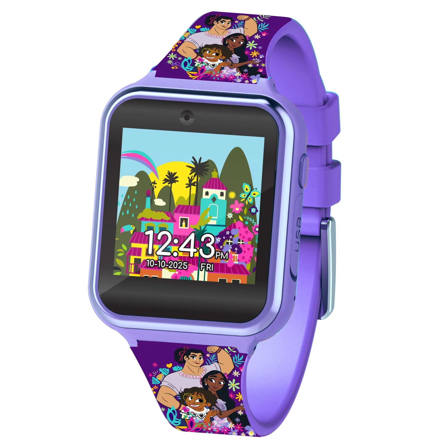 Disney Encanto Unisex Children's Interactive Smart Watch Color Purple in One Size - ENC4016WMC - ... | Walmart (US)