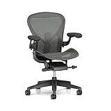 Herman Miller Aeron Ergonomic Office Chair with Tilt Limiter and Carpet Casters | Adjustable Posture | Amazon (US)