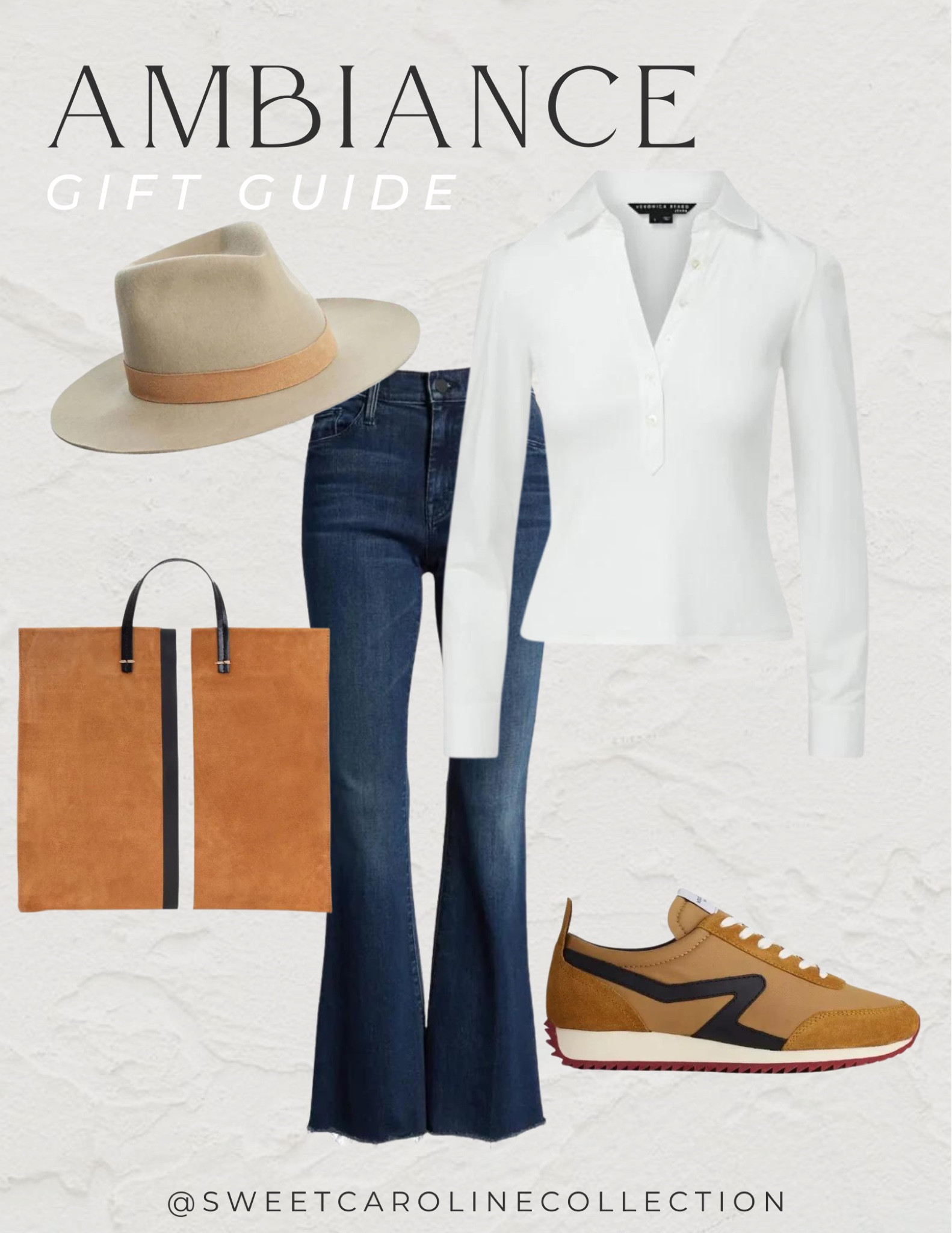 @shopambiance gift guide 🤍🎄
@ambiancepaso 

Joggers, gift guide, sweatshirt, sneakers, tennis shoes, mothers, vest, Apparis, rag and bone, perfect white tee, favorite daughter, anine bing, Michael stars, dress, blazer, ring, sequin pants, commando, Penelope Chilvers, show me your mumu, Veronica beard, red dress, designer, luxe, high end, under 400, under 300, under 200, under 100, new arrivals, best seller, gift guide, holiday, style, fashion, gift idea, gifts for her, cozy, workwear, holiday outfit, trendy, sale, hat, shoes, bag, pants, top, blouse, joggers, leggings, heels, hat, bucket hat, sweet Caroline collection 

#shopambiance

#LTKSeasonal #LTKGiftGuide #LTKHoliday