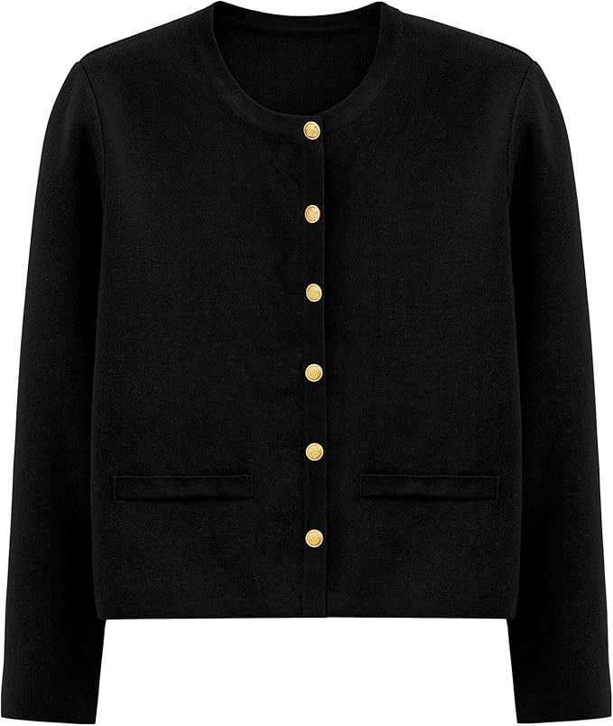 PRETTYGARDEN Women's Winter Cardigan Sweaters Button Down Open Front Long Sleeve Knit Cardigans S... | Amazon (US)