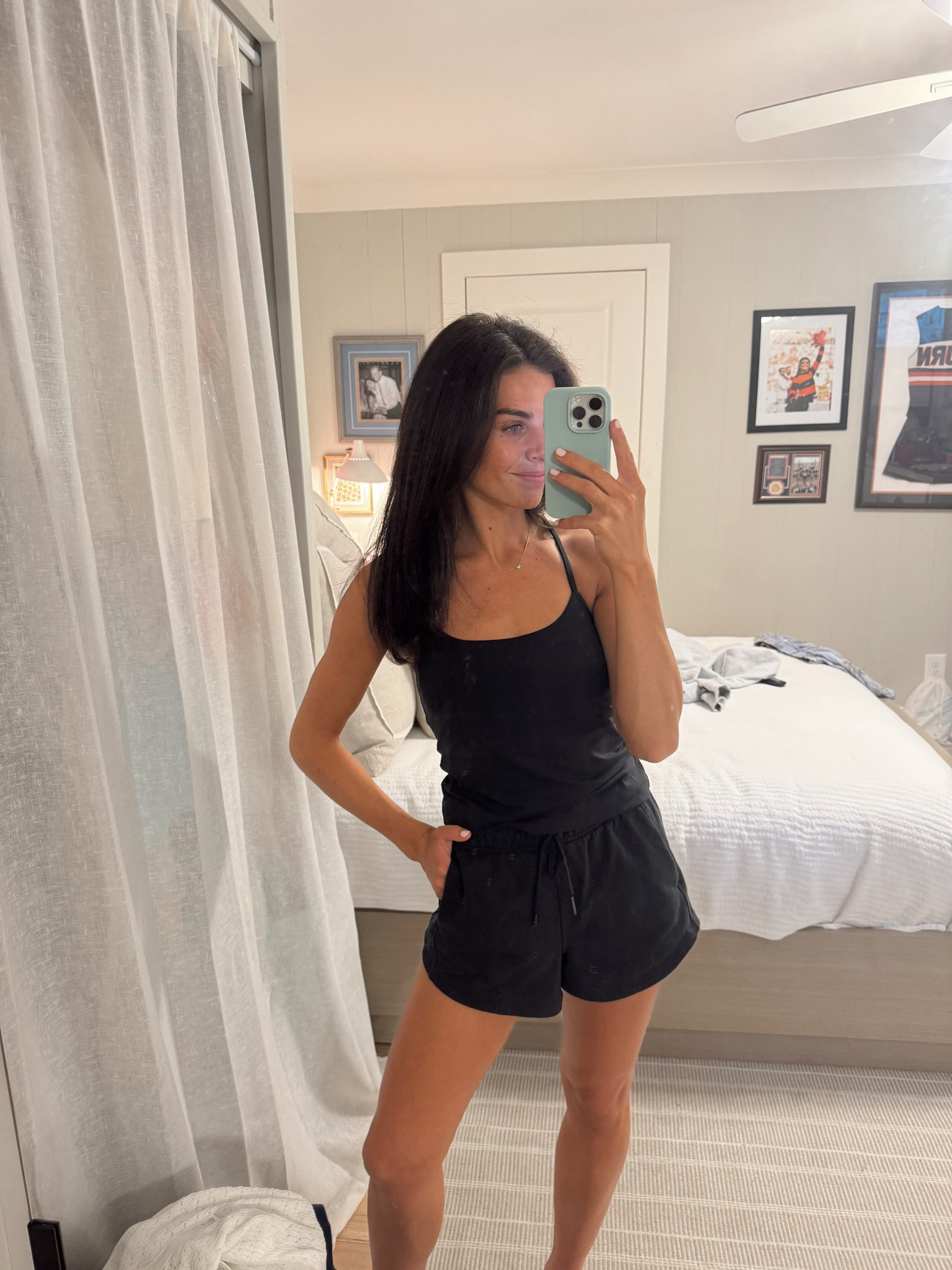 Crzy yoga tank & lulu shorts 🖤

#LTKFindsUnder100 #LTKSaleAlert #LTKFitness