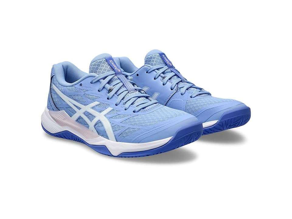 ASICS GEL-Tactic 12 Volleyball Shoe Women's Shoes Light Sapphire/White : 12 B - Medium, Fabric/Manmade | Zappos