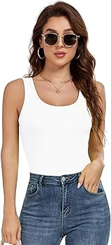Tank Top Workout Tank Tops Cami Tee Shirts | Amazon (US)