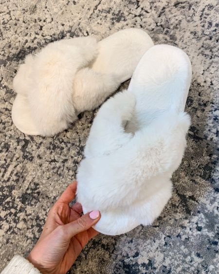 My favorite slippers from Amazon I wear them every single day :) so fluffy and soft but not hot 

#LTKstyletip #LTKunder50 #LTKSeasonal