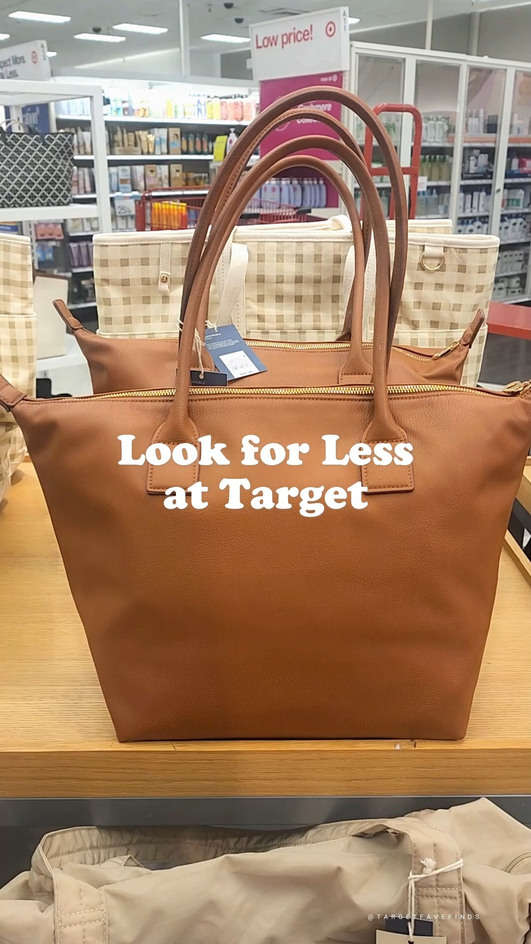 $25 tote, longchamp look for less, available in 3 colors and mini size, target style, targetfavefinds 

 #LTKFindsUnder50 #LTKStyleTip #LTKItBag