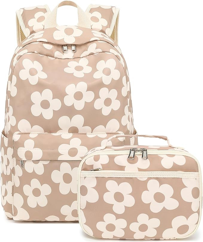 Bluboon Backpack for Girls Kids Preschool Backpack with Lunch Box Kindergarten Bookbag Toddler Sc... | Amazon (US)